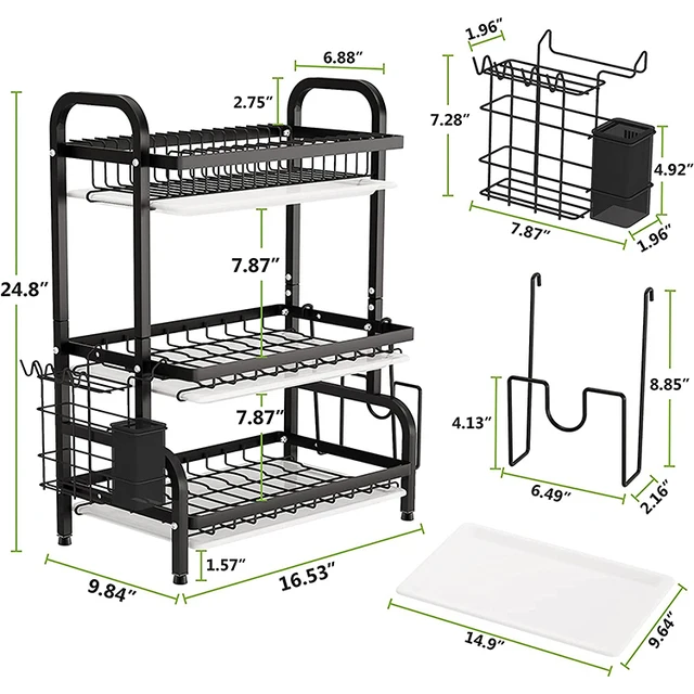 3 layer Rust free Dishrack - Image 4