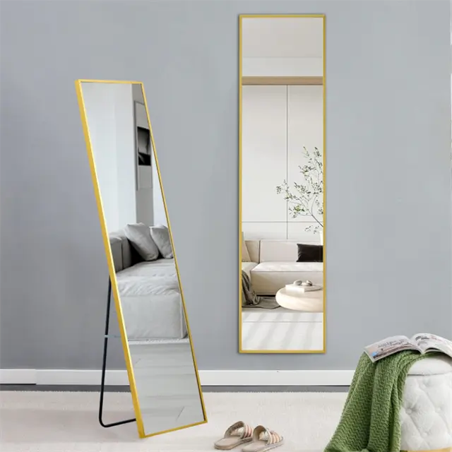 Standing/Dressing mirrors with metallic frame 