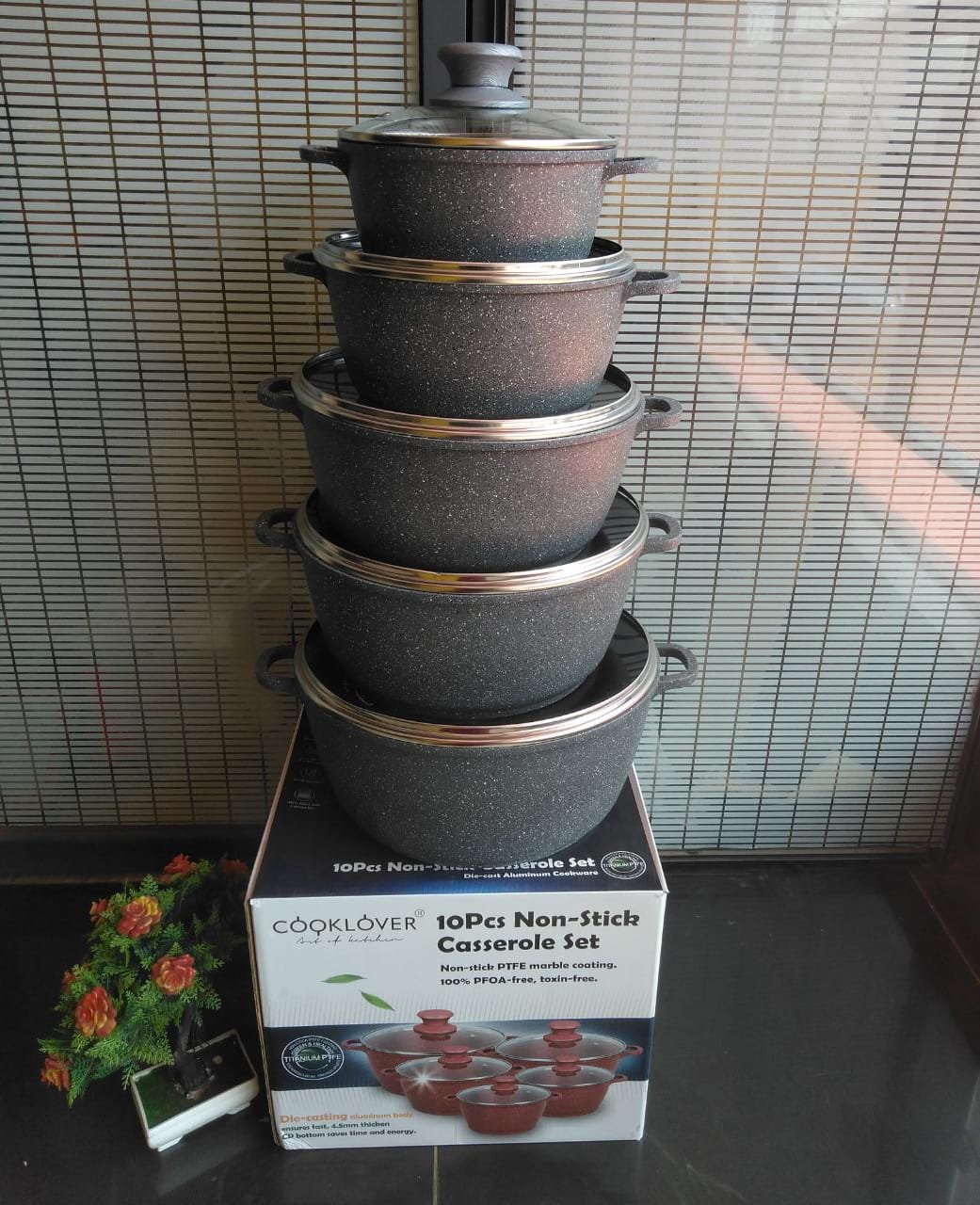 Marble coating cookware - Image 3