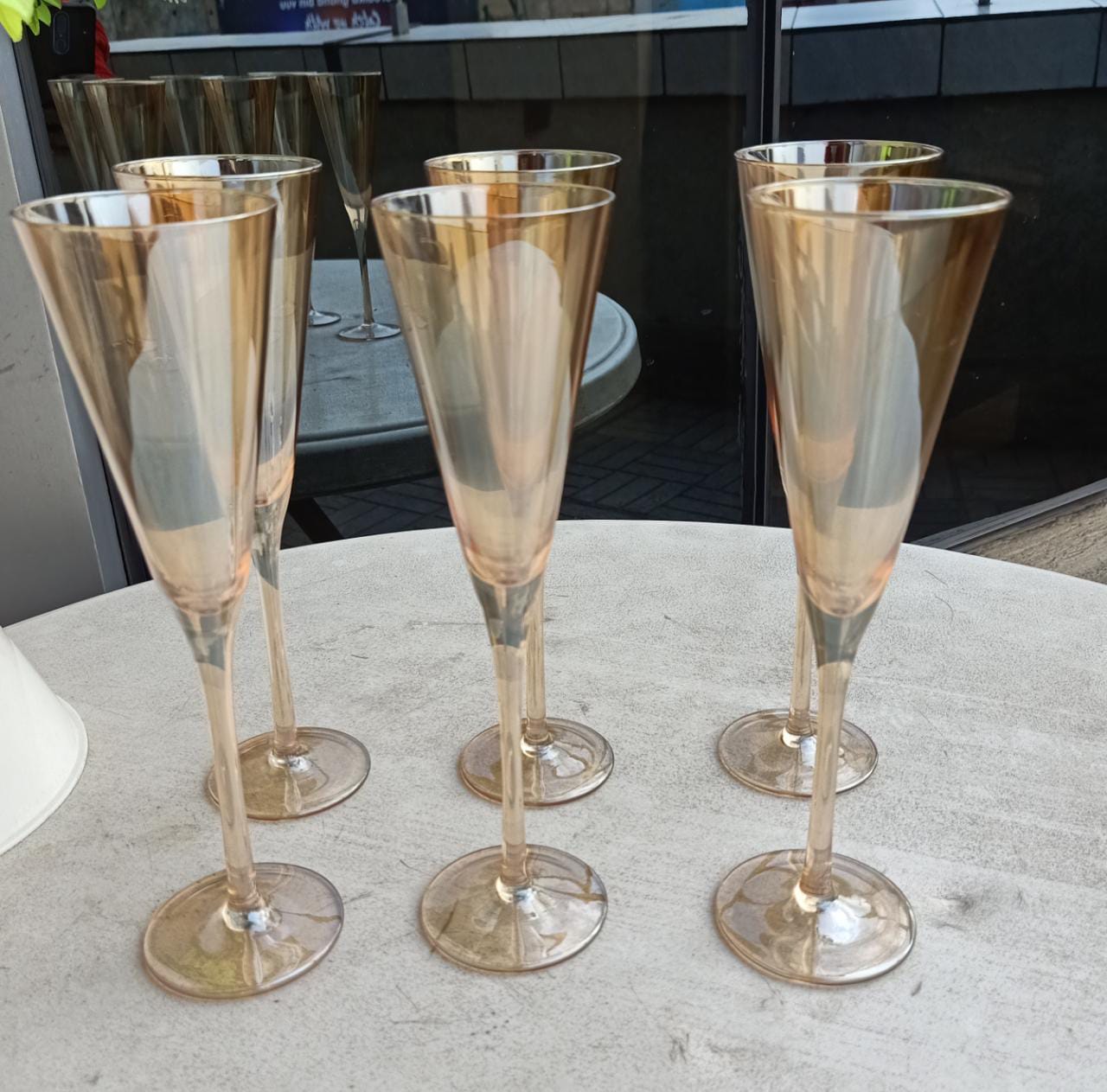 Champagne wine glasses - Image 3