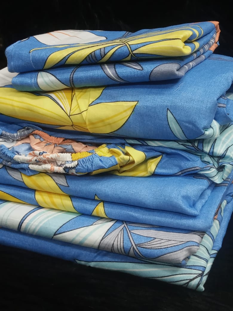 5pcs Quality Cotton bedsheet - Image 16
