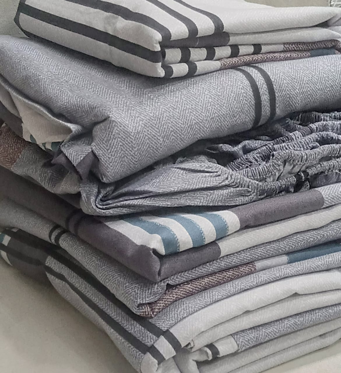 5pcs Quality Cotton bedsheet - Image 4
