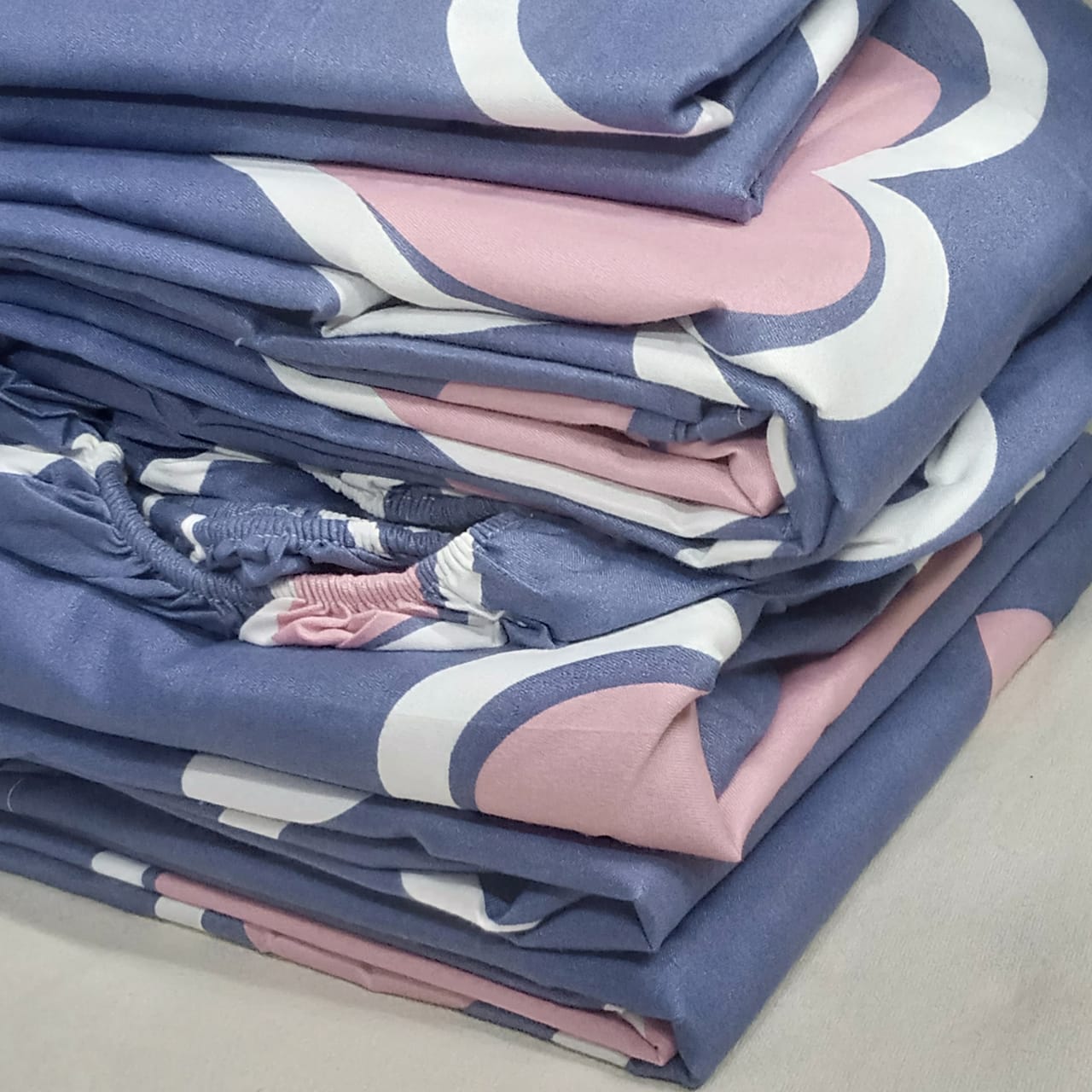5pcs Quality Cotton bedsheet - Image 6