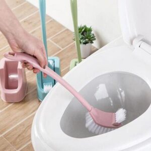 2sided toilet brush+holder 