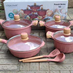 10pcs cooklover Granite cookware
