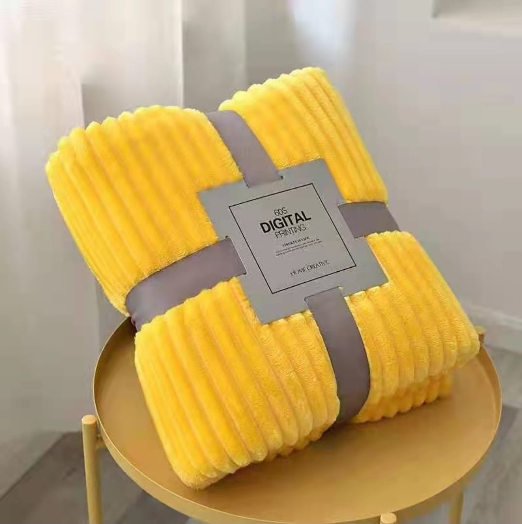 Flannel Sherpa Throw / Fleece blankets - Image 8
