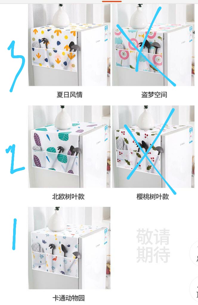 Over the fridge cover - Image 4