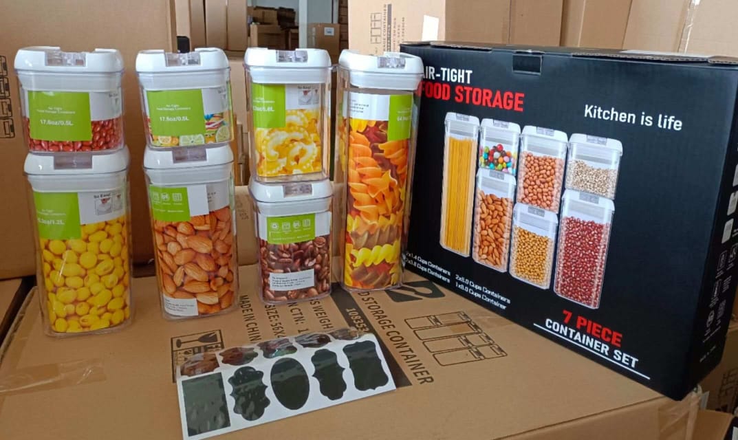 Acrylic Cereal Food/Pantry Storage Containers - Image 3