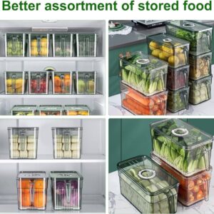 Acrylic Fridge Organizer with Holder/Storage Container