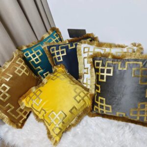 Gold fluffy cases