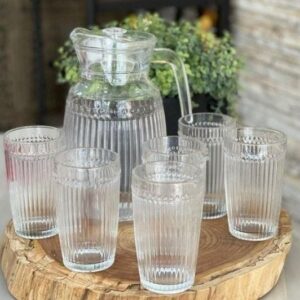 CRYSTAL TALL GLASS SET