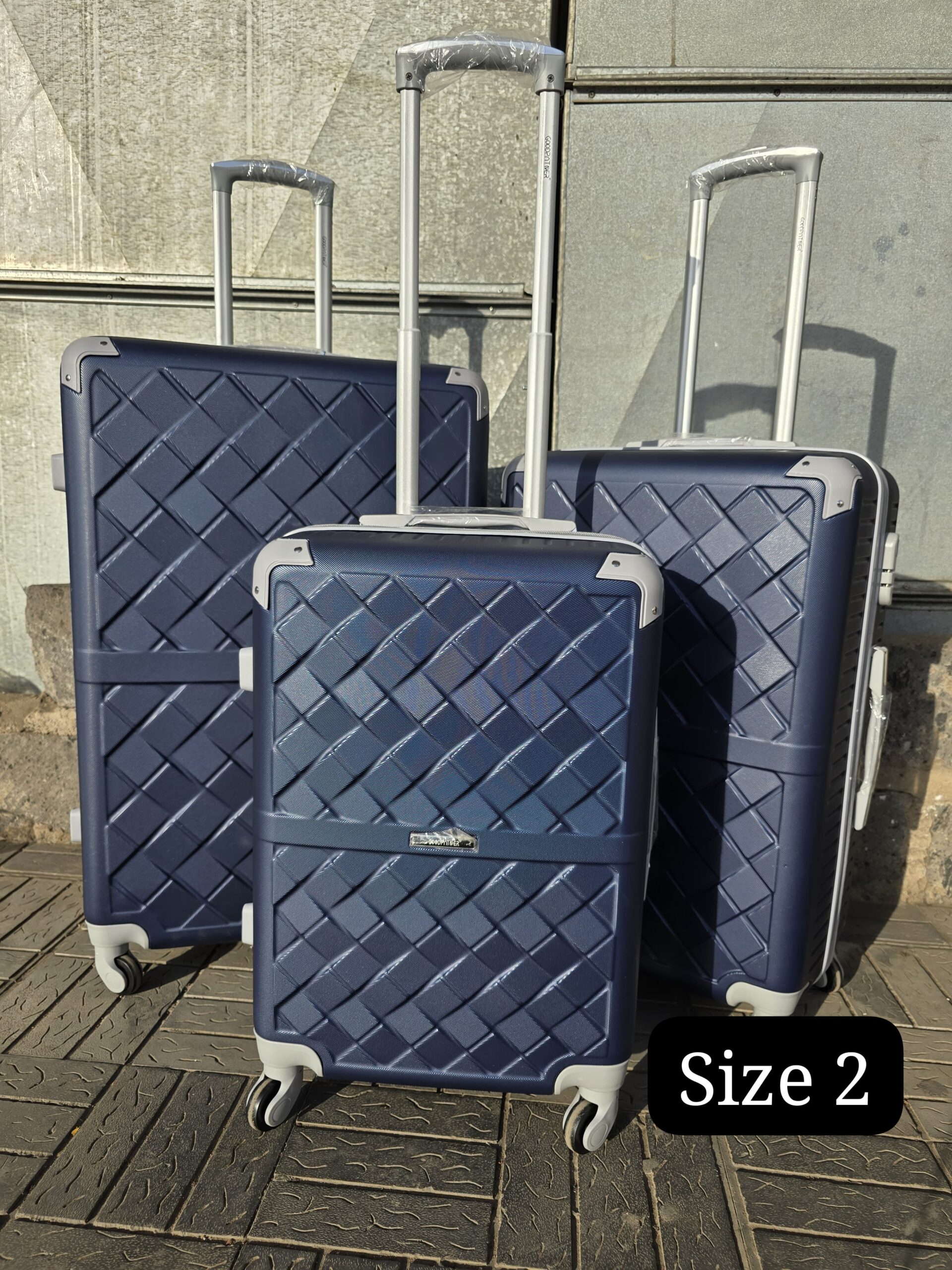 3 in 1 Luxurious Fibre Suitcase(size 2)