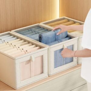 Wardrobe Foldable Clothes Organizer with a Cover