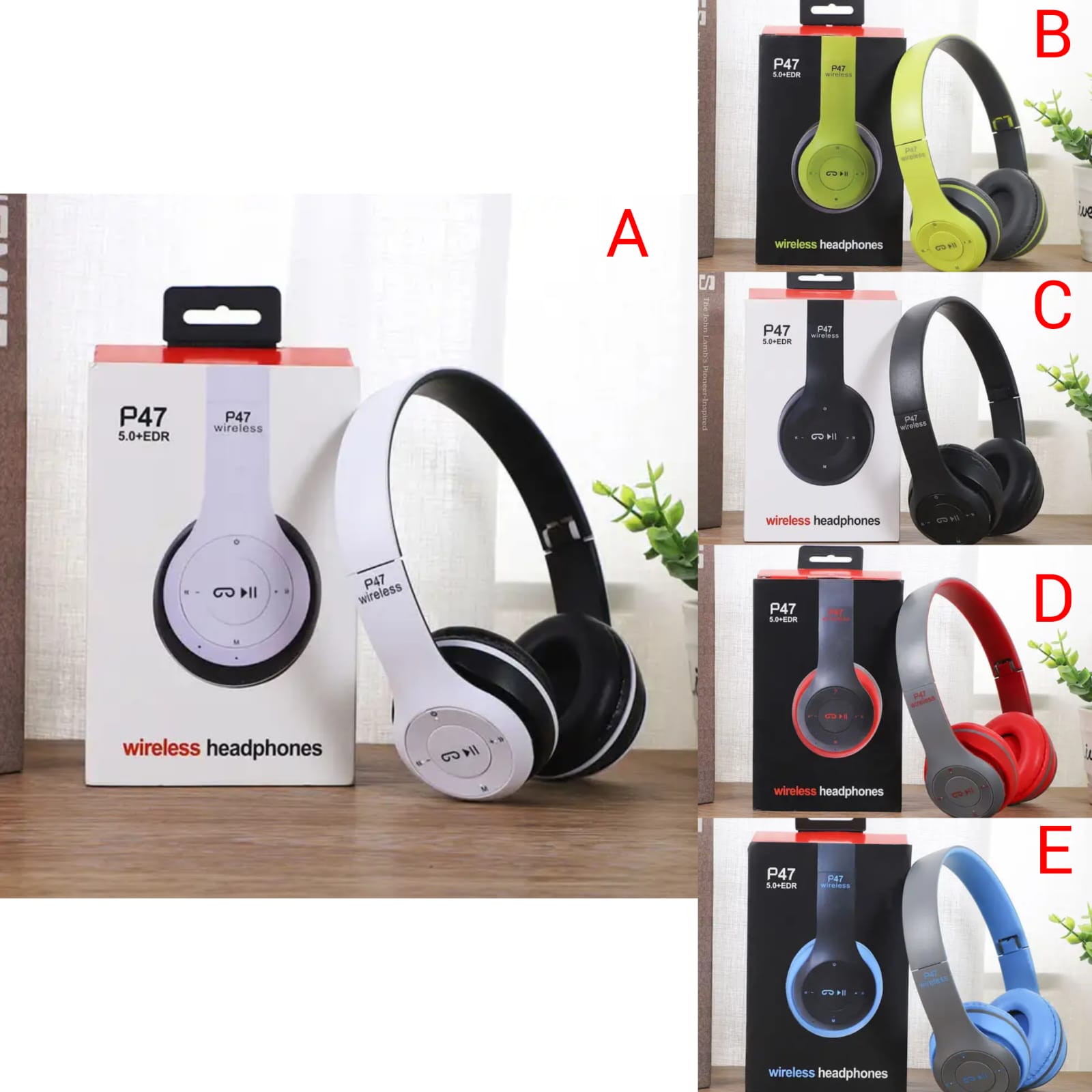 Wireless Bluetooth Headphones