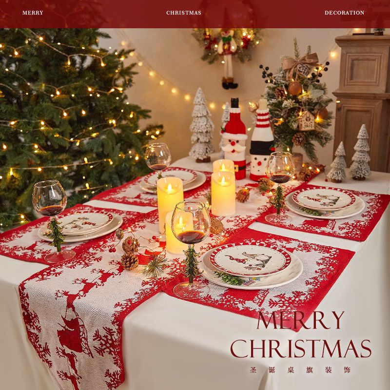 Christmas themed table runners
