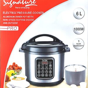 Signature electric pressure cooker