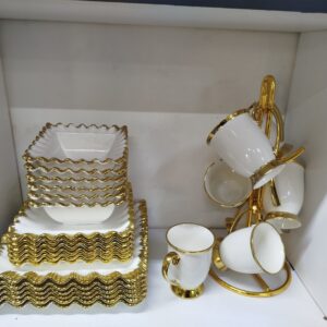 Gold Dinner set