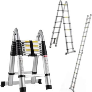 Double sided Telescopic ladder