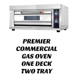 Commercial gas oven 2 tray