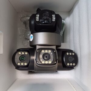 Triple -Lens Solar PTZ cameras(4G and Wi-FI)
