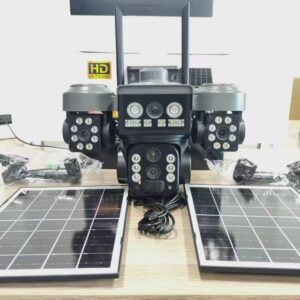 6MP Triple Lens Solar PTZ Smart Security Camera (4G & Wi-Fi)