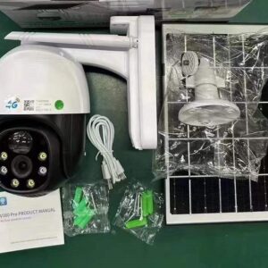 V380 Single Lens 4G /WIFI Solar PTZ Camera