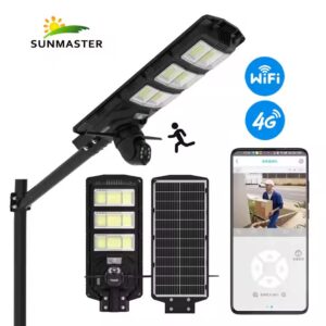 Solar Security Light With Single lens Camera