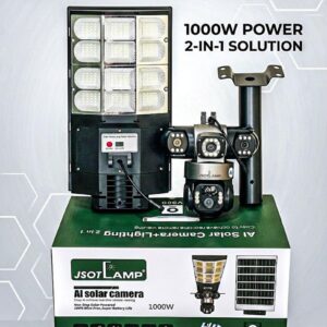 JSOTLAMP AI Solar Camera + Lighting